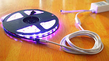 Load image into Gallery viewer, TronicsPros 2pcs 2.5m 8.2ft RGB Extension Cable Cord 4 Pin Flex LED Tape LED Ribbon LED Rope Light Connector Wire for RGB 5050 3528 2835 Flexible LED Strip Light w/ 4x Male to Male 4-Pin Adapter Plugs
