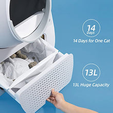 Load image into Gallery viewer, Catlink Self-Cleaning Cat Litter Box, One-Click Scoop, Double Odor Removal, Extra Large Automatic Cat Litter Box, Scoop-Free Covered Cat Robot Litter Box for Cat (Version Young)
