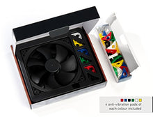 Load image into Gallery viewer, Noctua NF-A14 PWM chromax.Black.swap, Premium Quiet Fan, 4-Pin (140mm, Black)
