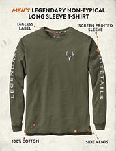 Load image into Gallery viewer, Legendary Whitetails Men's Legendary Non-Typical Long Sleeve T-Shirt, Army, 4X-Large
