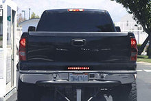 Load image into Gallery viewer, iJDMTOY 15-Inch Truck Trailer Tailgate Red LED ID Light Bar Compatible With Chevrolet Dodge Ford GMC Nissan Toyota etc, Functions as Tail Light, Brake Lamp &amp; Turn Signal Lights, Dark Red Lens
