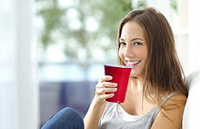 Load image into Gallery viewer, Stack Man Red [16 oz-100 Pack] Party, Cold Drink Plastic Disposable Cups, 100 Count (Pack of 1)
