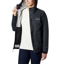 Load image into Gallery viewer, Columbia Women's EvaPOURation Jacket, Waterproof &amp; Breathable,Black,Medium
