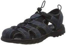 Load image into Gallery viewer, Dockers by Gerli Men's Slingback Sling Back Sandals, Blue Navy 660, 8.5
