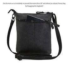 Load image into Gallery viewer, COCHOA Small Triple Zip Real Leather Women's Crossbody- Premium Vintage Crossover Shoulder Sling Bag
