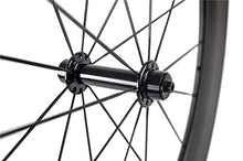 Load image into Gallery viewer, Queen Bike 88mm Carbon Wheels 700c Wheelset Matte Finish Bike Carbon Wheels Clincher
