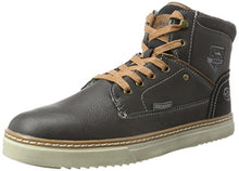 Load image into Gallery viewer, Dockers by Gerli Men's 41MC104-610 Hi-Top Trainers, Black Black Brown, 10.5 UK
