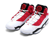 Load image into Gallery viewer, Nike Jordan Men's Shoes Jordan 6 Rings White Carmine 322992-106 (Numeric_12)
