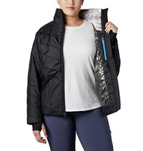 Load image into Gallery viewer, Columbia Women's Kaleidaslope II Jacket, Black, 2X
