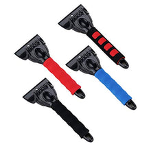Load image into Gallery viewer, Jelacy 4 Pack Snow Ice Scraper with Ergonomic Foam Grip, Frost and Snow Removal for car Windshield and Window
