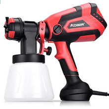 Load image into Gallery viewer, AOBEN Paint Sprayer, 750W Hvlp Spray Gun, Electric Paint Gun with 4 Nozzles, 1000ml Container for Home and Outdoors, Painting Projects.
