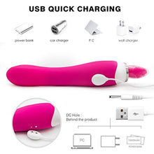Load image into Gallery viewer, Okutani Perfect Size Realistic Tongue Licker with Multi Speed Líckíng&amp;Vibrating Handheld Wireless Pussy Pleasure Massaging Tools for Female Underwear Therapy Device IPX7 Waterproof Tshirt
