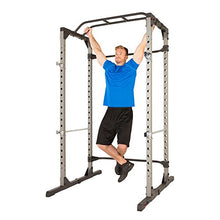 Load image into Gallery viewer, Fitness Reality 810XLT Super Max Power Cage | Optional Lat Pull-down Attachment and Adjustable Leg Hold-down | Power Cage Only
