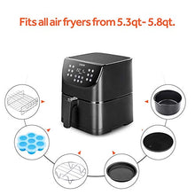 Load image into Gallery viewer, COSORI Air Fryer Accessories XL (C158-6AC), Set of 6 Fit all 5.8Qt, 6Qt Air Fryer, FDA Compliant, BPA Free, Dishwasher Safe, Nonstick Coating
