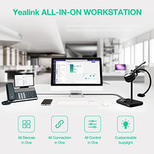 Load image into Gallery viewer, Yealink WH62 Wireless Headset with Microphone for PC Computer Laptop Teams Certified Headset for Office IP VoIP Phones DECT Headset SIP Phone for UC Communication
