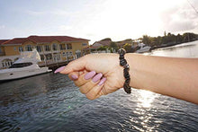 Load image into Gallery viewer, Mindfulness Gems Natural Healing Stones Crystal Chips Bracelet for Women - Premium Black Obsidian Stone Lava Rock Chakra Crystals Bead Bracelet- Chakra Stones
