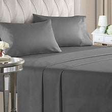 Load image into Gallery viewer, ILAVANDE Queen Bed Sheets Set Hotel Luxury Bed Sheets Set-1800 Series Platinum Collection Grey Bed Sheets Queen Set Wrinkle Free and Hypoallergenic-4 Piece Queen Sheet Set(Queen,Grey)
