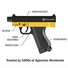 Load image into Gallery viewer, PepperBall TCP Personal Defense Launcher, Non-Lethal Semi-Automatic Tactical Combat Pistol, Police Grade Pepper Ball Gun for Self Defense
