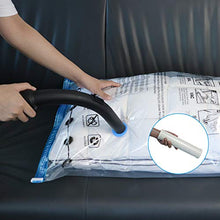 Load image into Gallery viewer, AmazonBasics Vacuum Compression Storage Bags with Hand Pump - Large, 5-Pack
