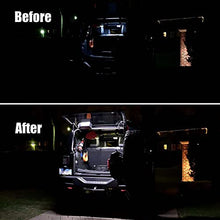Load image into Gallery viewer, Interior Light Led Rear Glass Lift Gate Dome Light Bar fit for Jeep Wrangler 2007-2018 JK JKU, 2018-2020 JL JLU, 1997–2006 TJ Suitable for Camping Tailing BBQ and Fishing
