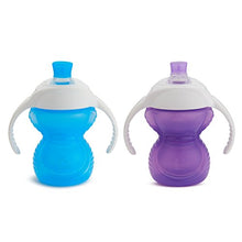 Load image into Gallery viewer, Munchkin Click Lock Bite Proof Trainer Cup, Blue/Purple, 7 Ounce, 2 Count
