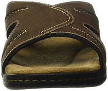 Load image into Gallery viewer, Dockers Mens Sunland Casual Slide Sandal Shoe Dark Brown, 9 Wide
