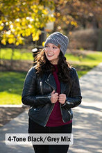 Load image into Gallery viewer, Womens Beanie Soft Knit Classic Ribbed Slouch Hat - Latte Confetti

