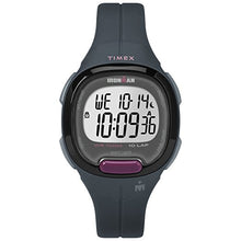 Load image into Gallery viewer, Timex Women's TW5M20000 Ironman Transit Mid-Size Gray/Purple Resin Strap Watch
