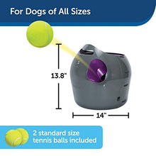 Load image into Gallery viewer, PetSafe Automatic Tennis Ball Launcher – Interactive Dog Ball Thrower – Adjustable Range – Motion Sensor – Indoor &amp; Outdoor Toy – A/C Power or Batteries – Fetch Machine for Small to Large Dogs
