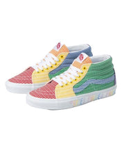 Load image into Gallery viewer, Vans SK8-MID (Pride) Multi/White Men's Skate Shoes Size 9.5
