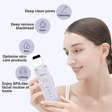 Load image into Gallery viewer, GUGUG Skin Scrubber Skin Spatula, Blackhead Remover with 4 Modes, Facial Scrubber Spatula
