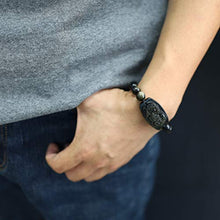 Load image into Gallery viewer, COAI Pixiu Pi Yao Gold Sheen Obsidian Bracelet for Men
