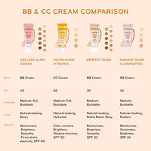 Load image into Gallery viewer, purlisse Youth Glow Vitamin C CC Cream SPF 50: Cruelty-Free &amp; Clean, Paraben &amp; Sulfate-Free, Full Coverage, Hydrates with Hyaluronic Acid | Light Medium 1.4oz
