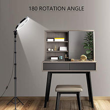 Load image into Gallery viewer, 8" Selfie Ring Light with Tripod Stand &amp; Cell Phone Holder for Live Stream/Makeup, UBeesize Mini Led Camera Ringlight for YouTube Video/Photography Compatible with iPhone Xs Max XR Android (Upgraded)

