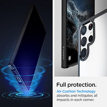 Load image into Gallery viewer, Spigen Ultra Hybrid Designed for Galaxy S22 Ultra Case (2022) - Matte Black
