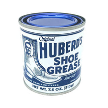 Load image into Gallery viewer, Huberd’s Shoe Grease, 7.5oz: Waterproofs, Softens, Conditions Leather. Protects Shoes, Boots, Sporting Goods, Saddle &amp; Tack. Restores Dry, Cracked, Scratched Leather. Small Batched since 1921!
