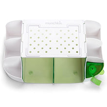 Load image into Gallery viewer, Munchkin Diaper Duty Organizer, Green/White
