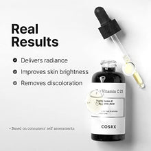 Load image into Gallery viewer, COSRX Vitamin C 23% Serum with Vitamin E &amp; Hyaluronic Acid, Brightening &amp; Hydrating Facial Serum for Dark Spots, Fine Lines, Uneven Skin tone, Pure Vitamin C Serum (Ascorbic acid), 0.67 fl.oz / 20 ml, Animal Testing-Free, Artificial Fragrance-Free, Parabe
