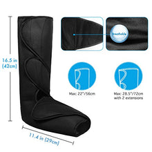 Load image into Gallery viewer, QUINEAR Leg Massager with Heat Air Compression Massage for Foot &amp; Calf Helpful for Circulation and Muscles Relaxation
