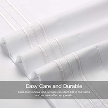 Load image into Gallery viewer, HooSeen 4-Pieces Bed Sheets Set 1800 Series Microfiber-Wrinkle &amp; Fade Resistant, Deep Pocket, Hypoallergenic Bedding Set, Pillow Case (White, King)
