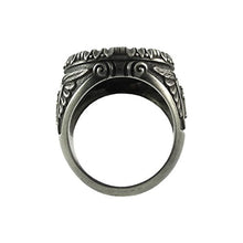 Load image into Gallery viewer, Saint St. Michael the Archangel Sterling Silver 925 mens Ring Handcrafted
