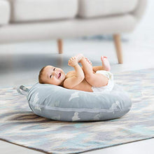 Load image into Gallery viewer, OMORC Newborn Lounger with Removable Slipcover, 100% Pure Cotton Baby Lounger Pillow, Super Soft Snug Baby Nest Bassinet, Portable Dinosaur Infant Floor Seat for Baby 3-8 M
