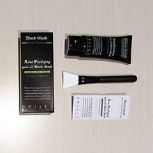 Load image into Gallery viewer, SHILLS Charcoal Black Mask, Peel Off Mask, Charcoal Mask, Black Peel Off Mask, Deep Cleansing, Purifying, Activated Charcoal Black Mask with White Brush
