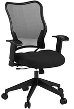 Load image into Gallery viewer, HON Wave Mesh High-Back Task Chair, with Height-Adjustable Arms, in Black (HVL702)
