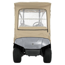 Load image into Gallery viewer, Classic Accessories Fairway Golf Cart FadeSafe Enclosure For Yamaha, Short Roof, Khaki

