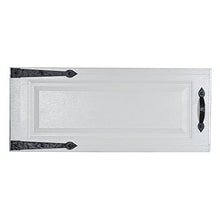 Load image into Gallery viewer, Household Essentials Hinge IT Premium Carriage House Handle &amp; Hinge 6 pc. Black Garage Door Magnet
