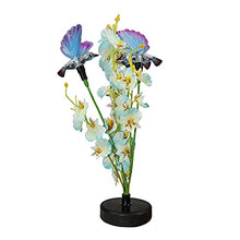 Load image into Gallery viewer, Gallity 29.5''Creativity Solar Flower Outdoor Garden Stake Landscape Lights - with Two Birds Statue Flowers Lawn Led Waterproof Lamp Plug in The Ground - for Yard, Patio, Backyard Decoration
