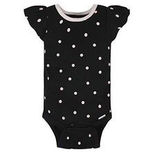 Load image into Gallery viewer, Gerber Baby Girls 4-Pack Short Sleeve Onesies Bodysuits, Pink Cherry, 0-3 Months
