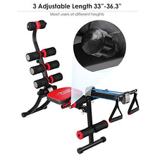 Load image into Gallery viewer, Femor Total Body Gym Machine, Abs &amp; Core Workout Equipment, Twister Exercise Trainer Fitness Equipment at Home with Rowing Machine
