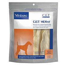 Load image into Gallery viewer, Virbac CET HEXtra Premium Oral Hygiene Chews for Dogs
